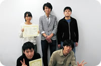 団体戦2級の部:優勝者