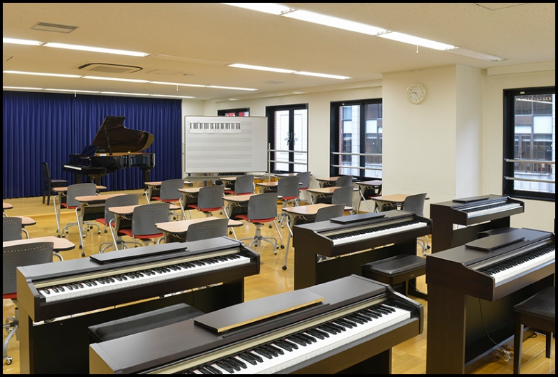 Music practice room