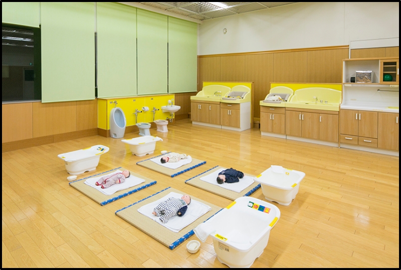 Childcare practice room