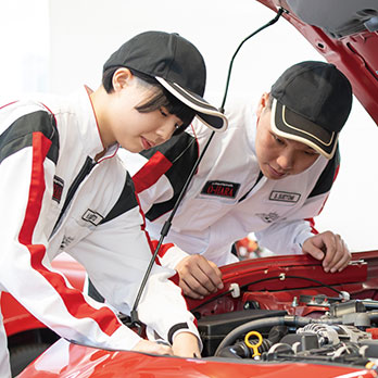 二級自動車整備士コース[二級自動車整備学科]
