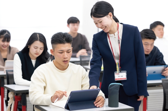 専任講師による指導1