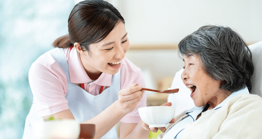 食事介助実習