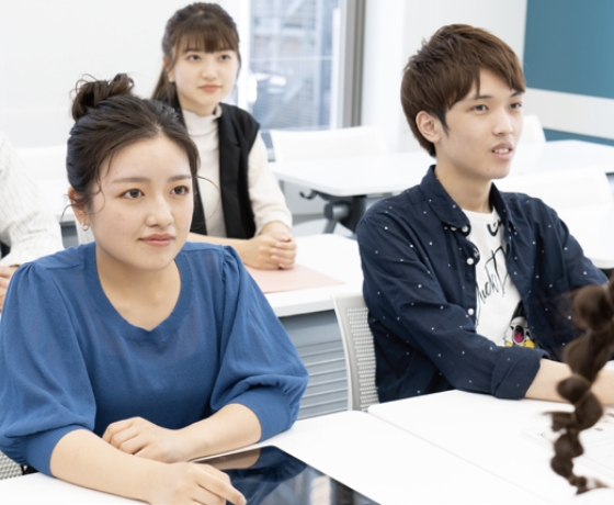 日本人と一緒に学習できる！