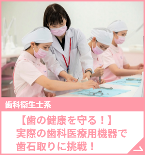 【歯の健康を守る！】実際の歯科医療用機器で歯石取りに挑戦！