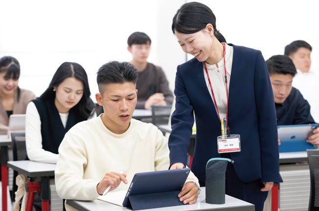 専任講師による指導