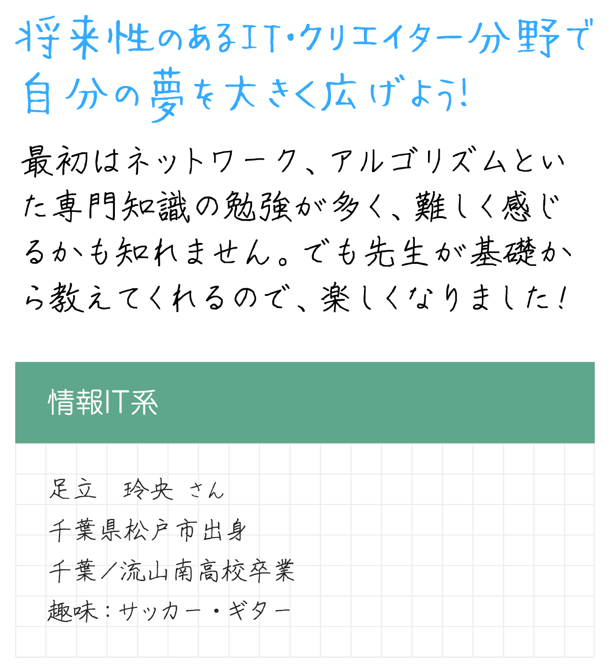 メッセージ