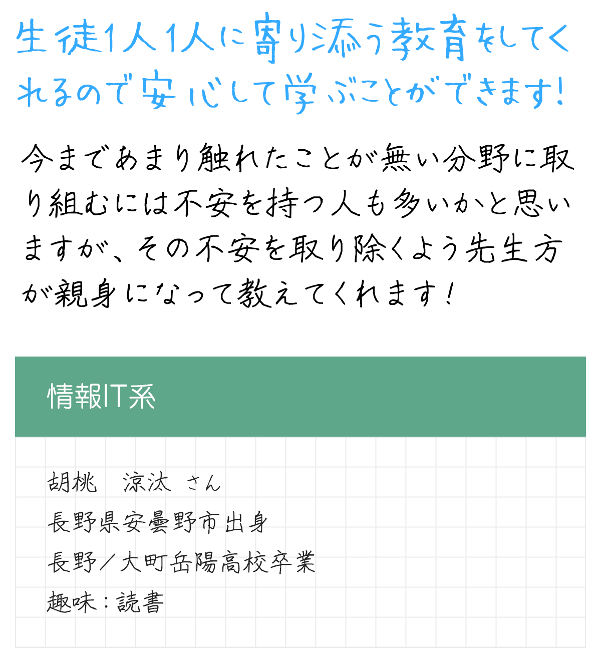 メッセージ