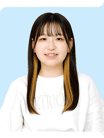 先生方が全力でサポートしてくださり、充実した日々です