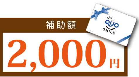 補助額2000円