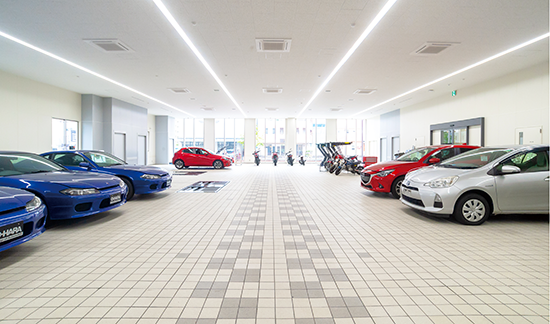 自動車整備実習場