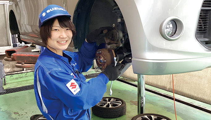 大原出身の整備系女子を紹介します01