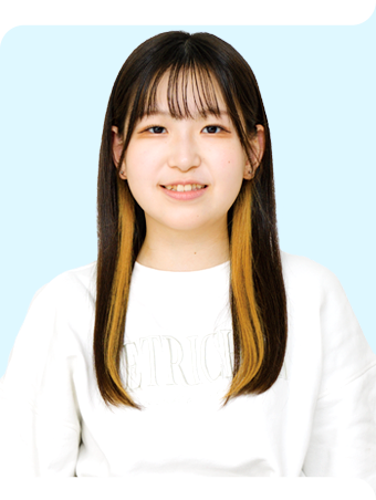 先生方が全力でサポートしてくださり、充実した日々です