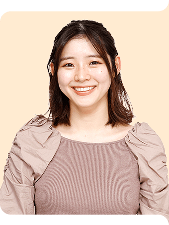 自分が学びたい分野を学ぶことができるので、毎日の学校が楽しいです！